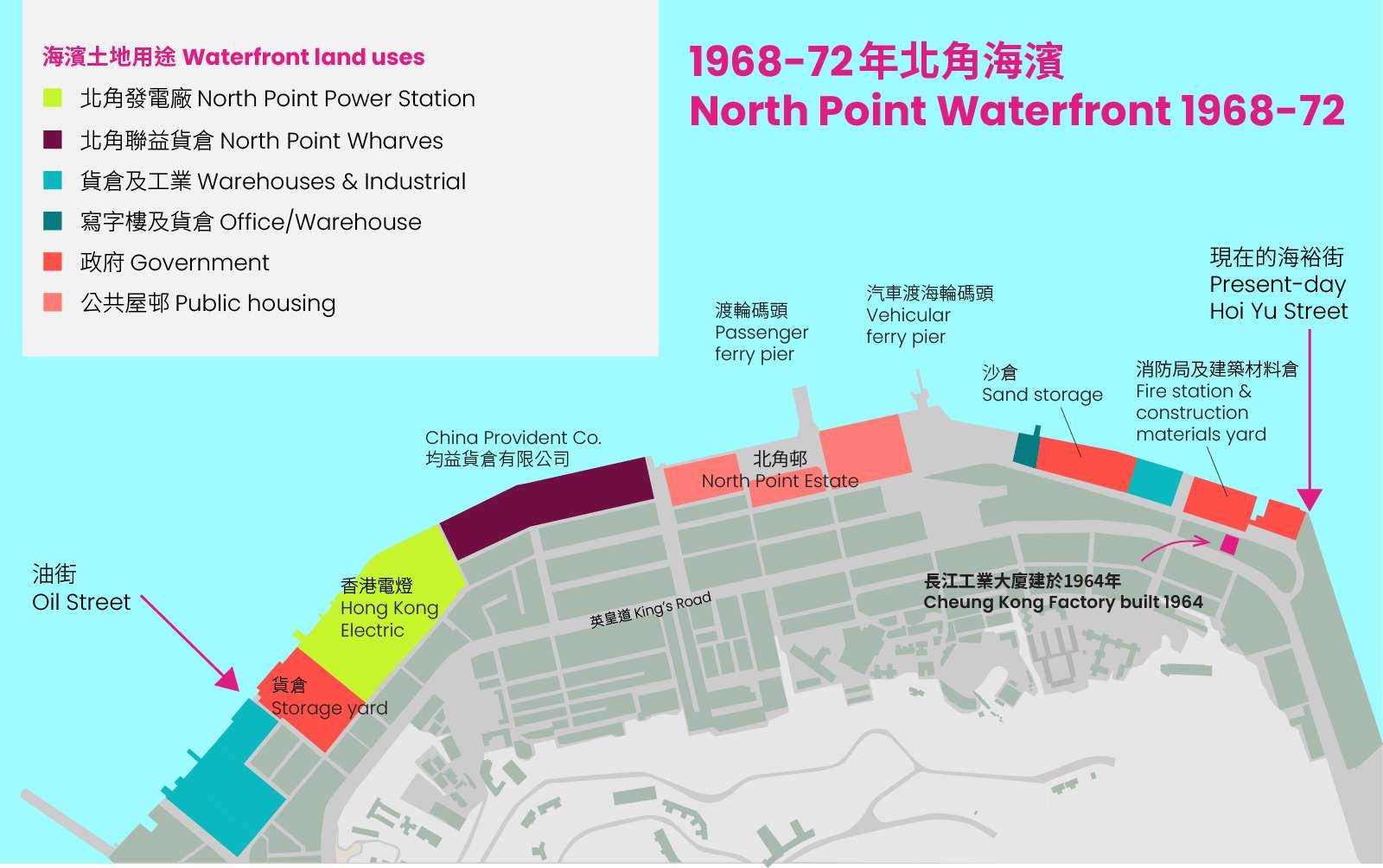 North Point Waterfront 1968-72 1968-72年北角海濱